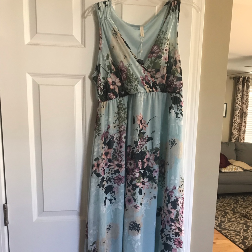 Maternity Pink Blush Dress